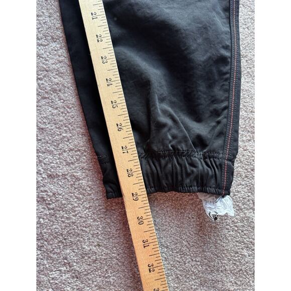 Diesel Black Nylon Cargo Pants Skater Goth Baggy P-Mirt NWT $375 - Picture 12 of 15